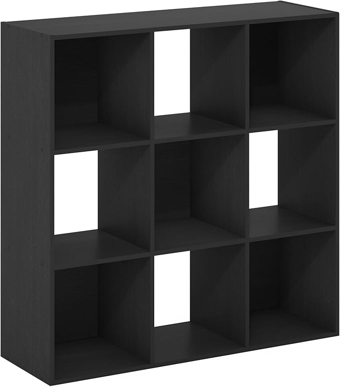 Furinno PELLI Closet Organizers and Storage, 9-Cube Closet Organizer, Open Shelf Closet Storage, for Wardrobe, Bedroom, Livin