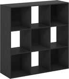 Furinno PELLI Closet Organizers and Storage, 9-Cube Closet Organizer, Open Shelf Closet Storage, for Wardrobe, Bedroom, Livin