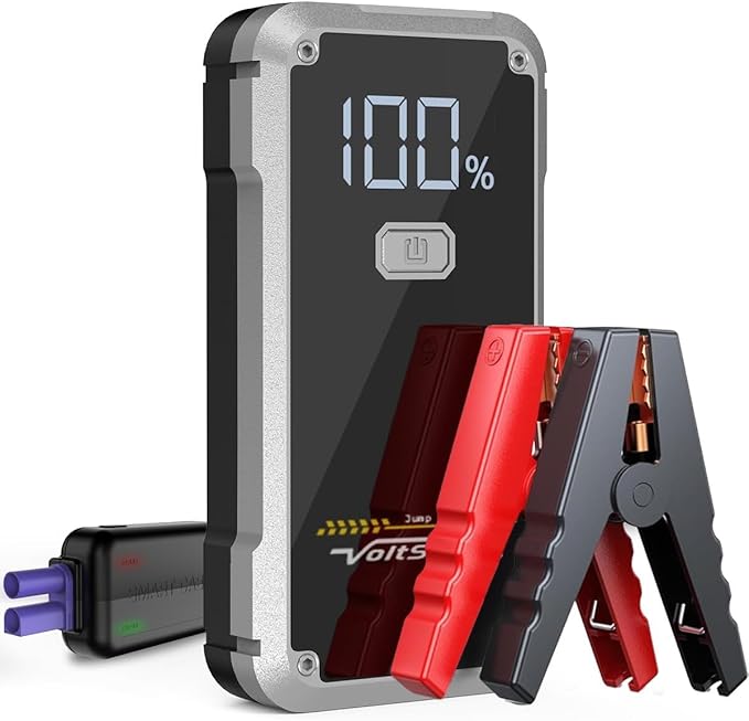 6000A Car Jump Starter Battery Jumper Starter Portable 12V Jump Box for Up to 7.0L Gas & 5.5L Diesel Engines Car Battery
