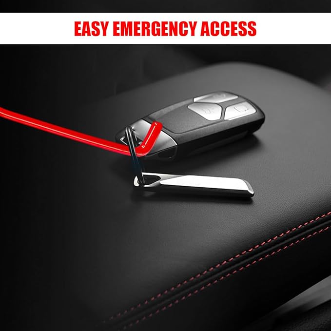 Car Lockout Kit, 67" Long Reach Tool Automotive Professional Emergency Tool Kit, Multi-Function Pull Hook Vehicle Disassembly