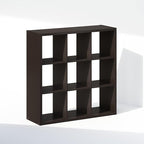 Furinno Cubic Closet Organizers and Storage, 9-Cube Closet Organizer, Open Shelf Closet Storage, Extra Thick Frame for Wardro