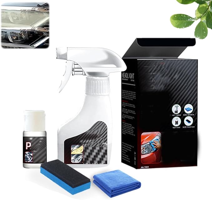 Clari-Seal Headlight Restoration Spray, 2026 Headlight Haze Remover, Headlight Refurbishing Kit Cleaner and Restoration, Mult