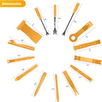 GOOACC 40Pcs Trim Removal Tool,Auto Terminal Removal Key Tool,Auto Clip Pliers Stereo Removal Tools,Car Upholstery Repair Rem