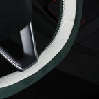 MEWANT DIY Stitching 3D Style Steering Wheel Cover Wrap for Tesla Model 3 Highland 2023-2025/Model Y 2025 Highland for Tesla Model 3/Model Y Accessories(3D Style)