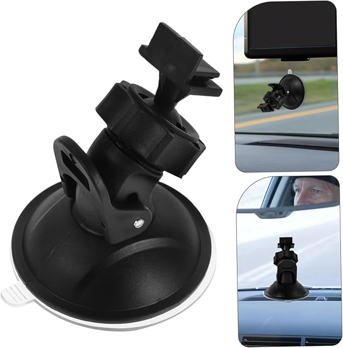 Mikinona Secure Mounting Suction Cup for Car Dash Cam Universal Dashboard Suction Cup Mount Quick Release Action Camera Holder