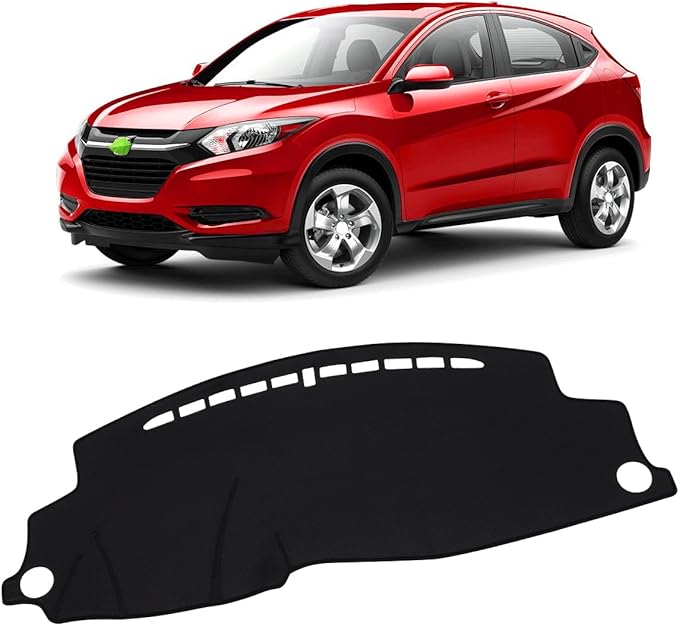 FIILINES Dash Cover Fit for Honda HR-V HRV 2016-2022 Dashboard Cover HRV Accessories Dashboard Mat Sunshade Nonslip Mesh Prot