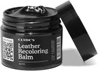 Clyde's™ Recoloring Balm | Non-Toxic Material Dye & Restorer for Furniture, Car Seats, & More | 23 Colors (Black, 50ML)