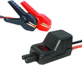 MEGAWISE Smart Jump Starter Clamps, Automotive Booster Clamp Cables Replacement Alligator Clamps with Intelligent LCD Screen for 12V Car Jump Starter for MEGAWISE and Many Other Brands