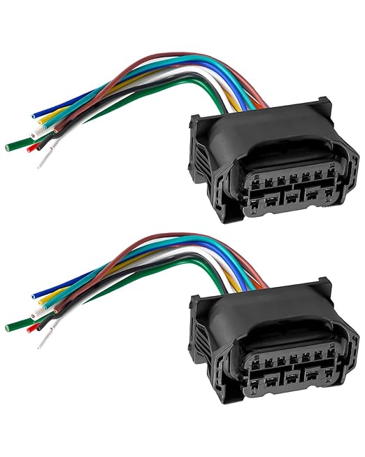 Headlight Wiring Harness Repair Kit Fit for BMW 528i 535i 640i 650i 730i 740i Replace 61119327504 6925638DX