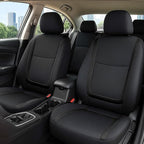 BELOMI Car Seat Covers Only, Breathable Premium Cloth Auto Seat Cover, Universal Front and Rear Seat Covers, Automotive Inter