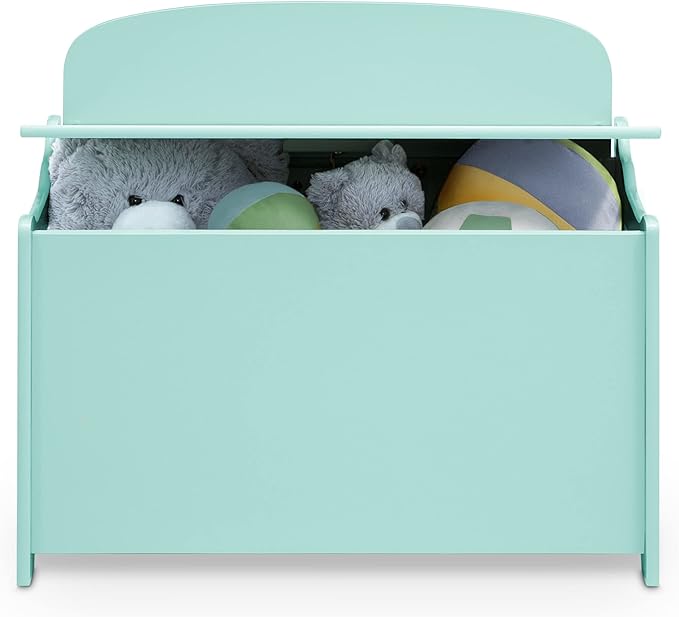 Delta Children MySize Deluxe Toy Box, Mint