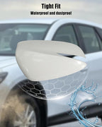 Rear View Mirror Cover Shell White Fit for Mazda CX-5 CX-3, Replace KR22-69-1N1-85 KR22691N185, Passenger Side