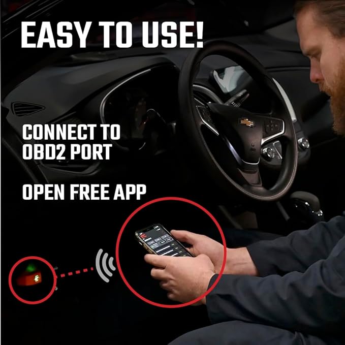 Repair Club Pro OBD II Scan Tool for iPhone and Android - No Subscription Fee - All System OBD2 Scanner All Vehicles 1996+
