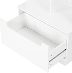 UTEX Kids Bookshelf and Toy Storage Organizer, Toddlers Bookcase with Cubbies, Adjustable Wood Shelf with Drawer for Bedroom,
