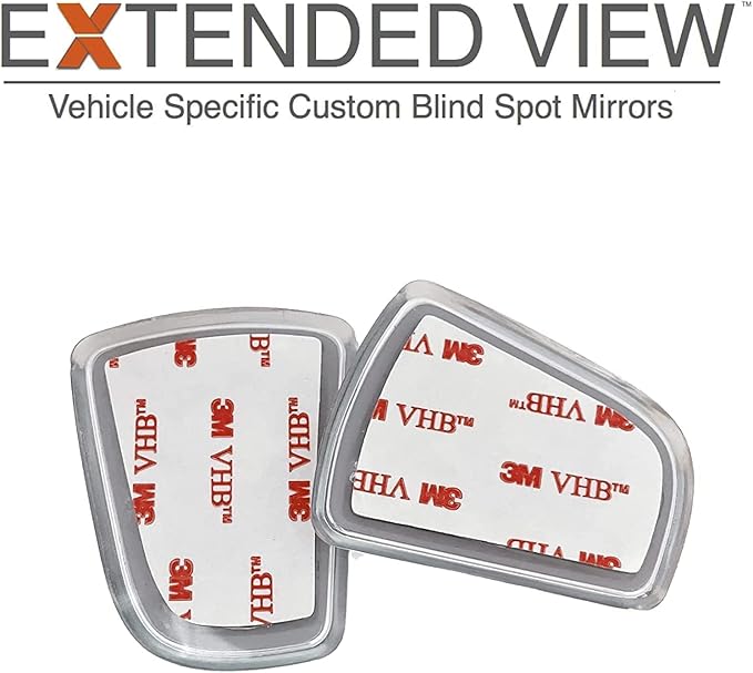 Blind Spot Mirrors- Compatible with Tesla Model Y Extended View - 2 Piece Set (Left & Right)