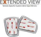 Blind Spot Mirrors- Compatible with Tesla Model Y Extended View - 2 Piece Set (Left & Right)
