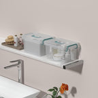 Covetree 7 Pack Small Storage Bins Plastic Storage Container Stackable Box with Lids,with Handle Clear Plastic Container for 