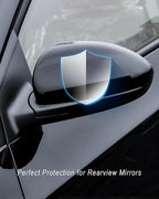 Left Driver Side View Mirror Cover Cap Trim Shell Fits for Chevrolet Chevy Cruze 2017 2018 2019, ABS Side Mirror Cap Replacement