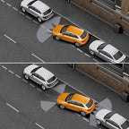 Backup Parktronic System Car Auto Vehicle Reverse with 8 Parking Sensors kit Distance Detection LCD Distance Display Sound Wa