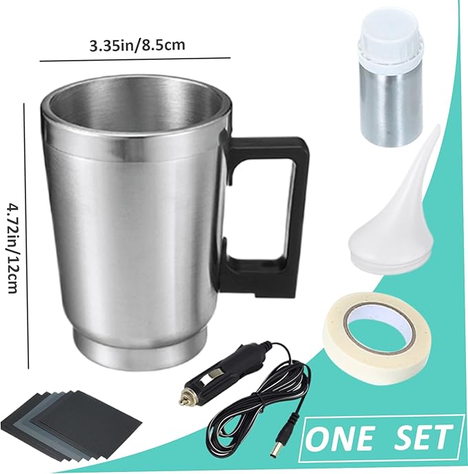 Headlight Restorer Kit, Car Headlight Restoration Kit with Atomizing Cup, Repair Fluid and Sandpaper, Lens Glass Polishing Po