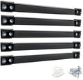 DGSL Magnetic Tool Holder Strip 5 Pack, 12 In Heavy Duty Tool Organizer Magnetic Strip, Tool Magnet Bar For Garage Tool Organ
