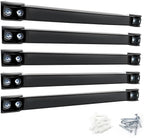 DGSL Magnetic Tool Holder Strip 5 Pack, 12 In Heavy Duty Tool Organizer Magnetic Strip, Tool Magnet Bar For Garage Tool Organ