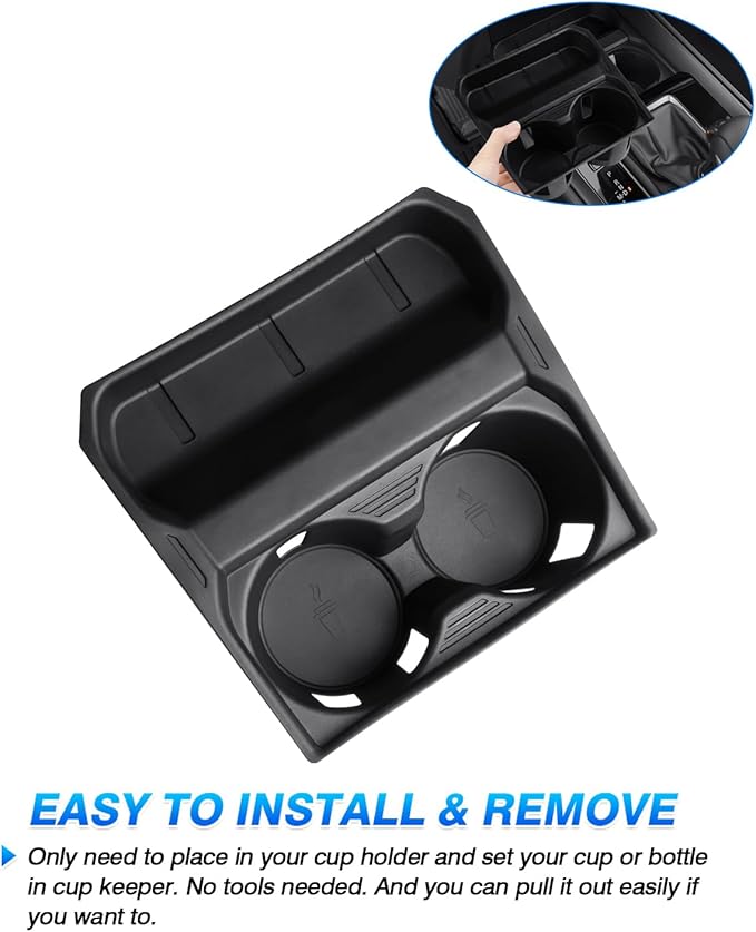 Autorder Center Console Cup Holder Insert for 2023 2024 2025 Mazda CX-50 CX50 Interior Accessories Water Cup Holder