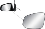 Replacement Driver Left Side Door Mirror Glass Heated with Back Plate for Toyota Tacoma 4 Runner RAV4 2014-2023