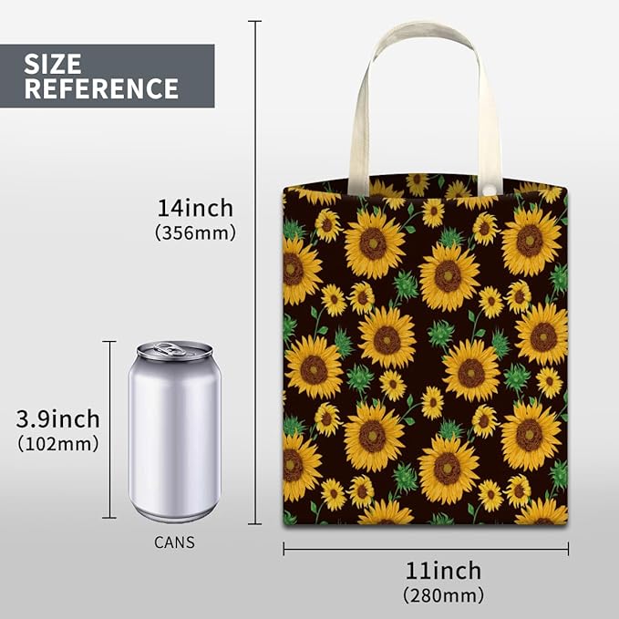 Car Trash Can, Cute Car Trash Bag, Hanging Car Organizer and Storage Bag, Trash Bin for Car Accessories, Vehicle, Travelling, Camping Cute Sunflower
