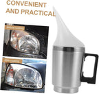2pcs Headlight Atomizer Cup Auto Headlight Restoration Kit Heat Cup for Scratch Repair Paint Restoration
