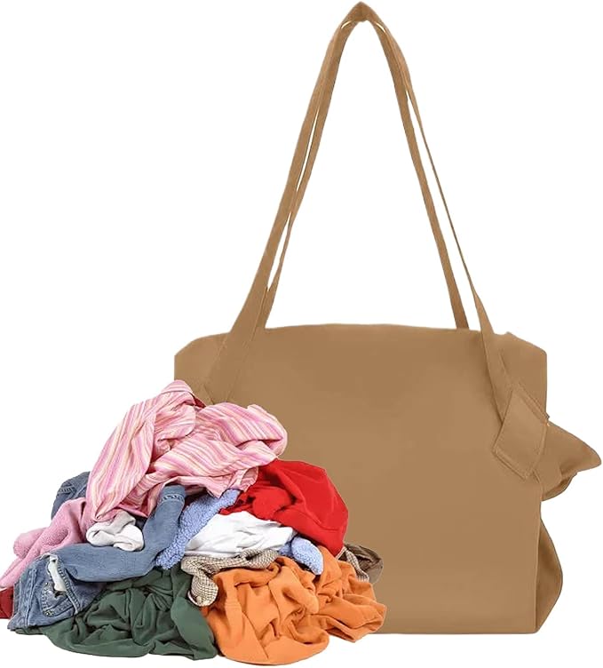 Travel Tote Bag – Foldable Shopping Carrier, Lightweight Portable Organizer, Reusable Folding Bag | Compact Storage Design