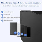 Car Seat Side Pocket Organizer, PU Leather Multifunctional Small Vehicle Console Side Storage Pouch, Automotive Gap Filler Bag for Cell Phone Sunglasses, Universal for SUV RV Truck (Wine Red)