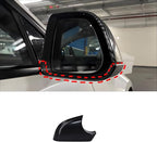 fit For Tesla Model Y Front Wing Mirror Cover Holder Lower Tray 2018-2024， Side Mirror Bottom Cover Replacement for Tesla Model Y Wing Repair (right side black)