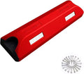 Color Parking Stopper for Garage and Parking Lots, Car Blocker Protect Bumper, Garage Parking Aid, for Various Car Parking, 1 Piece Pack(Red)