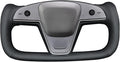 MEWANT Hand Stitched Tesla Model S Yoke Steering Wheel Cover Wrap for Tesla Model S 2021-2023 / Model X 2021-2023 Tesla Yoke Steering Wheel Accessories