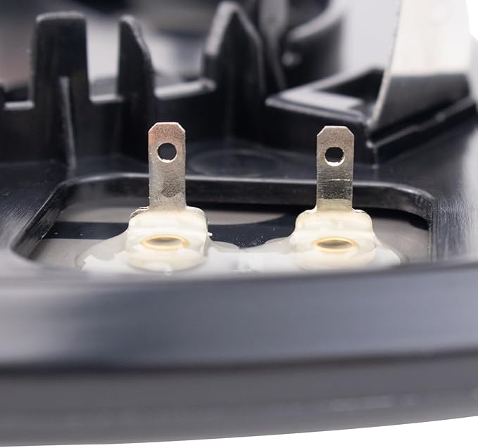 TRQ Passenger Side Mirror Glass Heated Convex Snap On Compatible with 2023 Kia Sportage LX Hybrid LX KI1325131