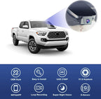 Fitcamx 4K Dash Cam Compatible with Toyota Tacoma 2018 2019 2020 2021 2022 2023 Limited SR5 SR TRD Sport Off-Road Pro, OEM Fa