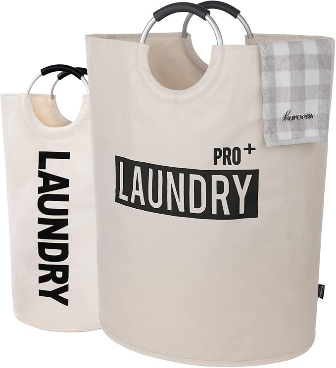 Caroeas Super Large 150L Laundry Basket Pro, Waterproof Laundry Hamper, Collapsible Laundry Basket Easy Storage, Clothes Hamp