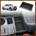 Muslogy for Maverick Center Console Organizer Gear Shift Storage Box ABS Material Insert Tray Compatible with Ford Maverick 2026 2025-2022 Accessories (Black)