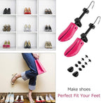 eachway Shoe Stretcher Shoe Trees,Adjustable Length & Width for Men and Women（For Women's 5.5-10