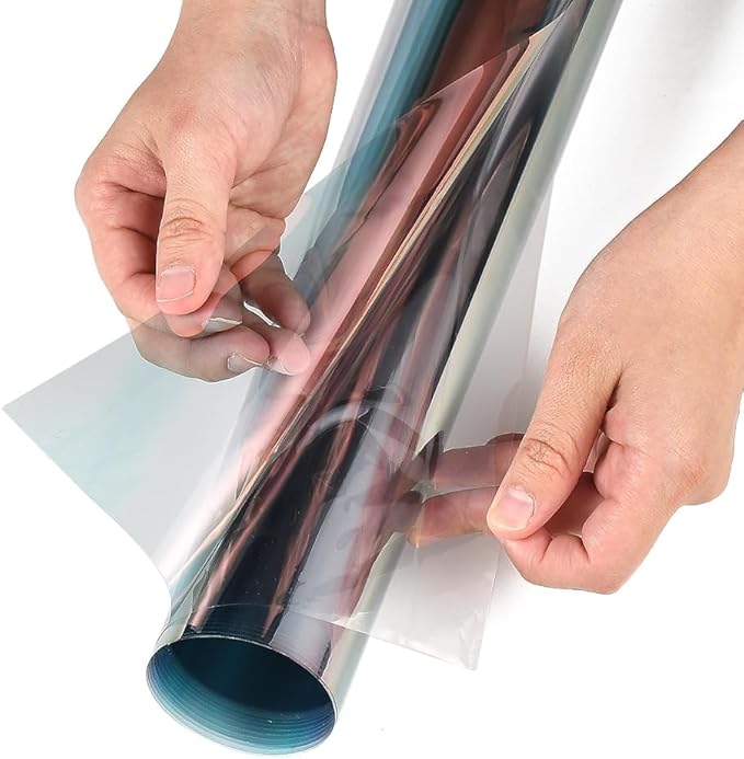 5Ft x 99Ft Chameleon Window Tint for Cars VLT 78% Sunset Orange Red Windshield Car Windows Protection Foils Ceramic Window Tint Film, Auto Tints