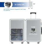 Grand Fusion Stow-N-Go Packing Organizer for Luggage, Portable Hanging Travel Shelves, Carry-On Closet, Hanging Packing Cubes