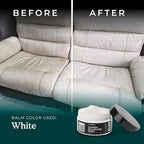 Clyde's™ Recoloring Balm | Non-Toxic Material Dye & Restorer for Furniture, Car Seats, & More | 23 Colors (White, 100ML)