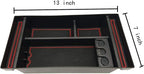 JOJOMARK Center Console Organizer Tray fits for 2019-2022 GMC Sierra/Chevy Silverado 1500 Accessories, 2020-2021 2022 2023 Silverado/Sierra 2500 HD/3500 HD