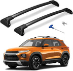 300lbs Lockable Roof Rack Cross Bars Compatible with 2021-2026 Chevrolet Chevy Trailblazer L LT ACTIV RS, Aluminum Crossbars for Rooftop Cargo Bars Luggage Kayak Canoe Bike Snowboard Racks