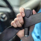 React 7-in-1 Vehicle Emergency Multi-Tool by ChargeHub with 2200mAh Power Bank, USB Car Charger, Window Breaker, Concealed Se