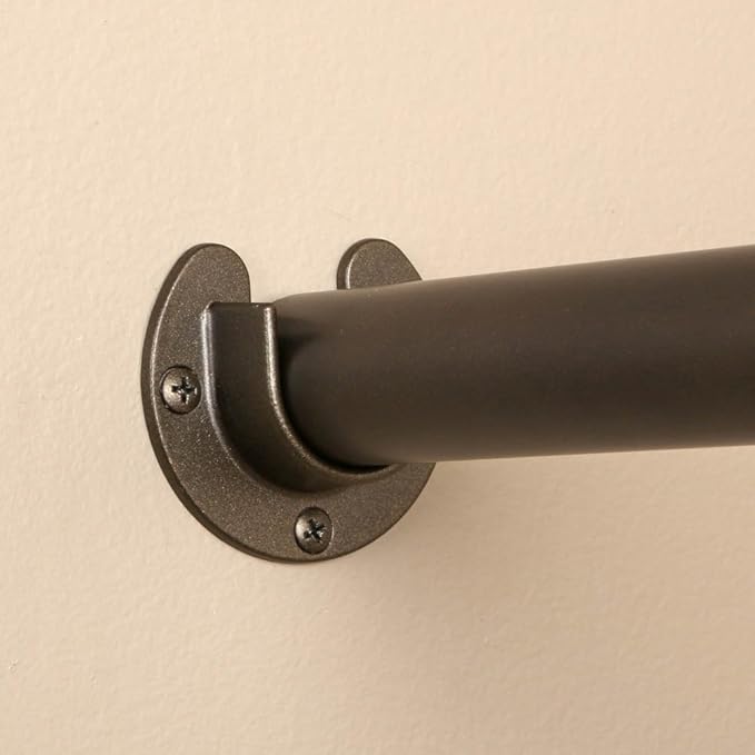 Knape & Vogt Closet Pro Heavy Duty Closet Pole Sockets, Compatible with KV Products Only, CD-0010-BRZ, Bronze