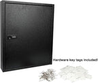KYODOLED 100Keys Key Cabinet Organizer, Key Lock Box Wall Mount with Code, Large Keys Storage Combination Lock Box for Home, 