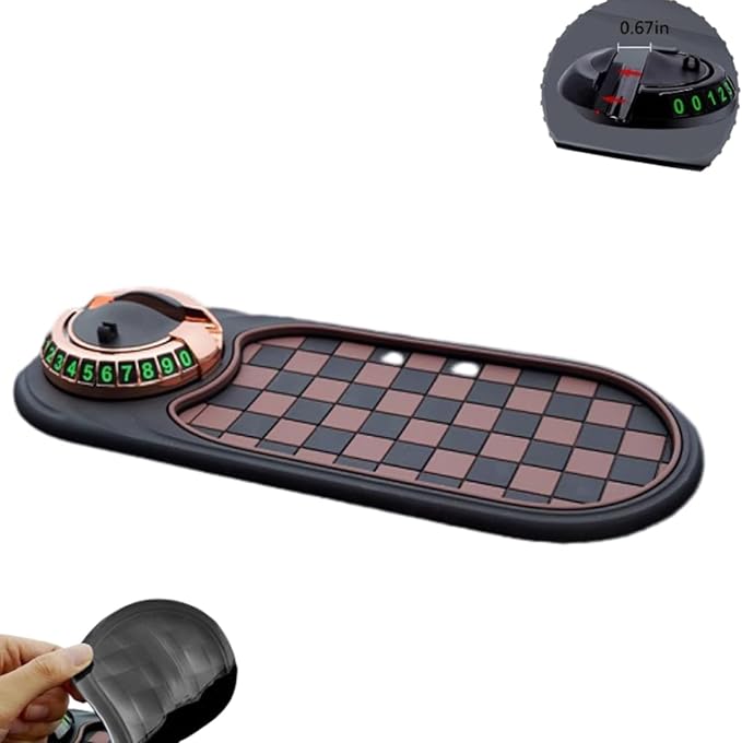 Multifunction Car Anti-Slip Mat, 360° Rotating Universal Phone Pad Holder, Car Anti Slip Mat Dashboard Mobile Phone Holder, w