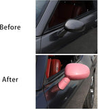 Voodonala for Challenger Rearview Mirror Cover Side Mirror Trim Shell Cover Decoration Trim for 2009-2024+Dodge Challenger Exterior Accessories ASB Pink, 10pcs